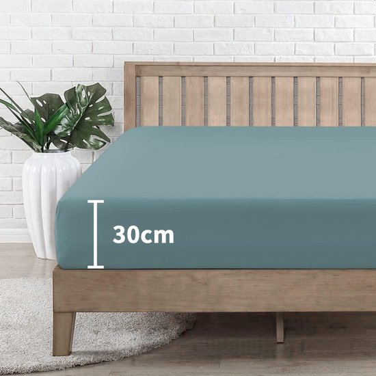 Degrees home Collection Hoeslaken, 180 x 190 x 33 cm, microvezel, polyester, geborsteld, beige