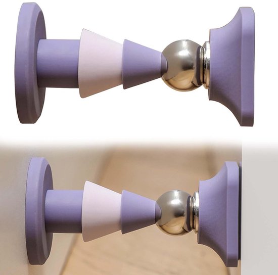 Magnetische Deurstopper Met Dubbele Installatieopties En Antislip Eigenschappen Voor Diverse Deuren