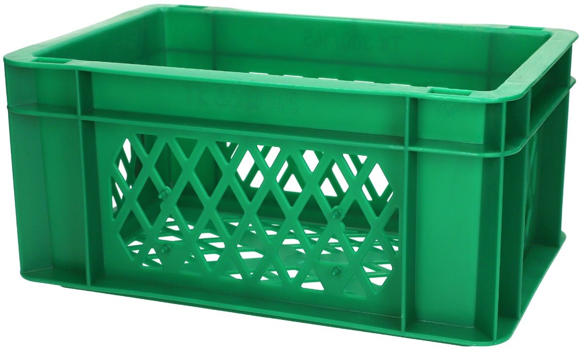 transport bagage krat mini (groen) - Fietsmand