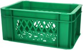 transport bagage krat mini (groen) - Fietsmand