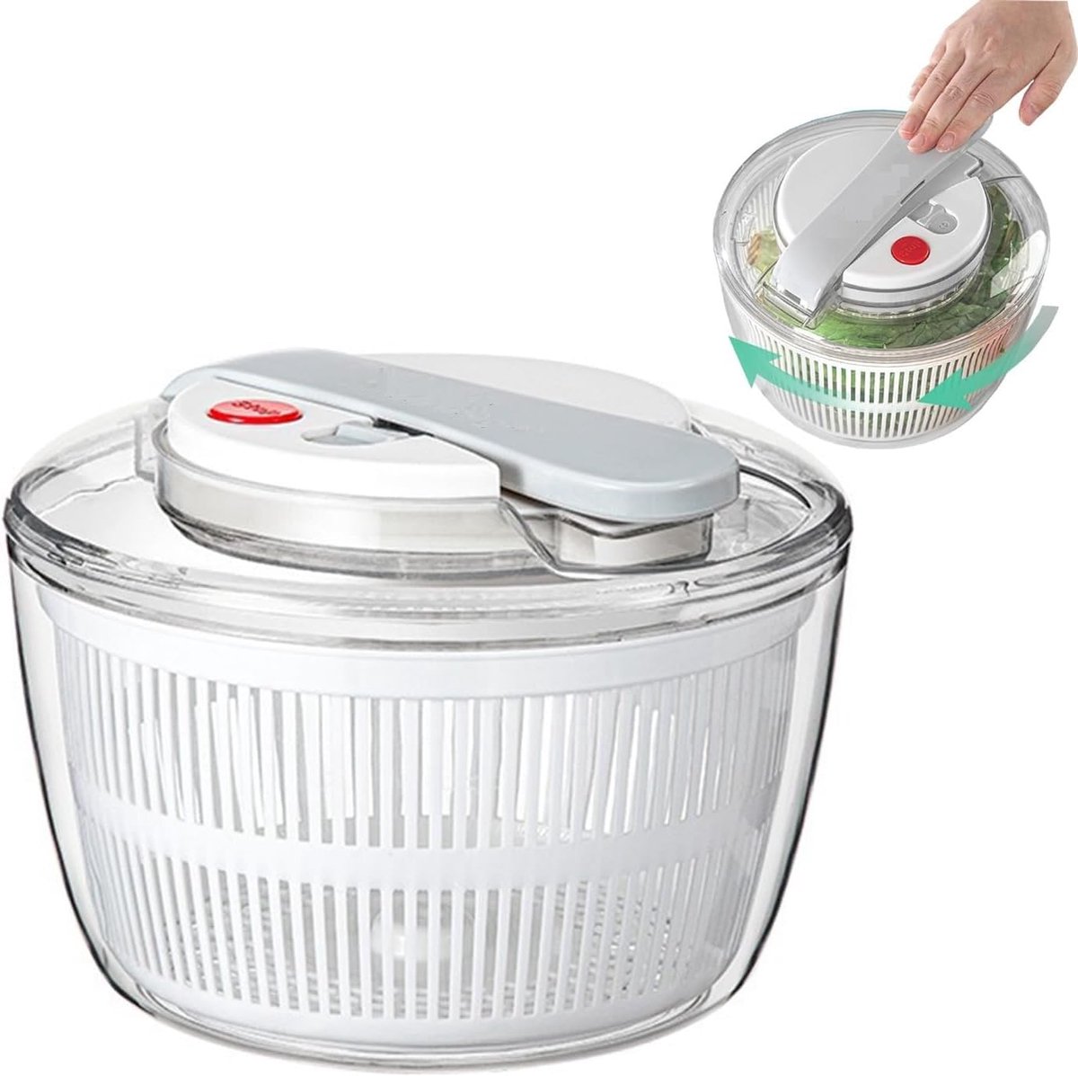 Geavanceerde Salades Spinner - Voor Verse Groenten - 1 stuk - BPA-vrij