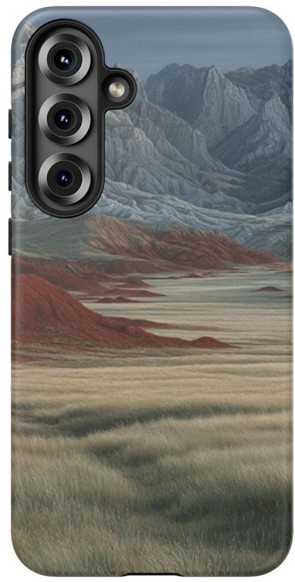 Buffels Grazend in Canyonomgeving – Telefoonhoesje Geschikt voor Galaxy S25 Plus