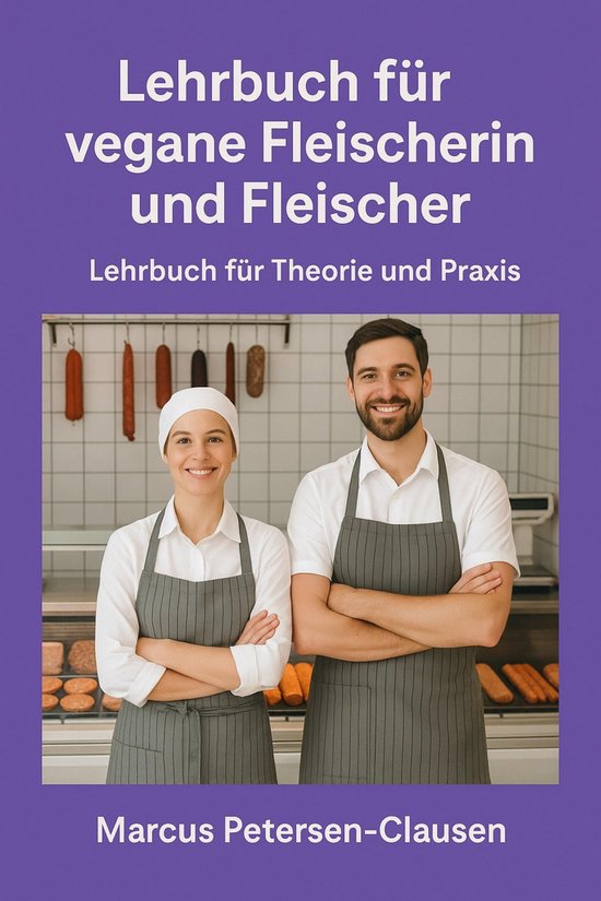 Lehrbuch für vegane Fleischerin und Fleischer - cover