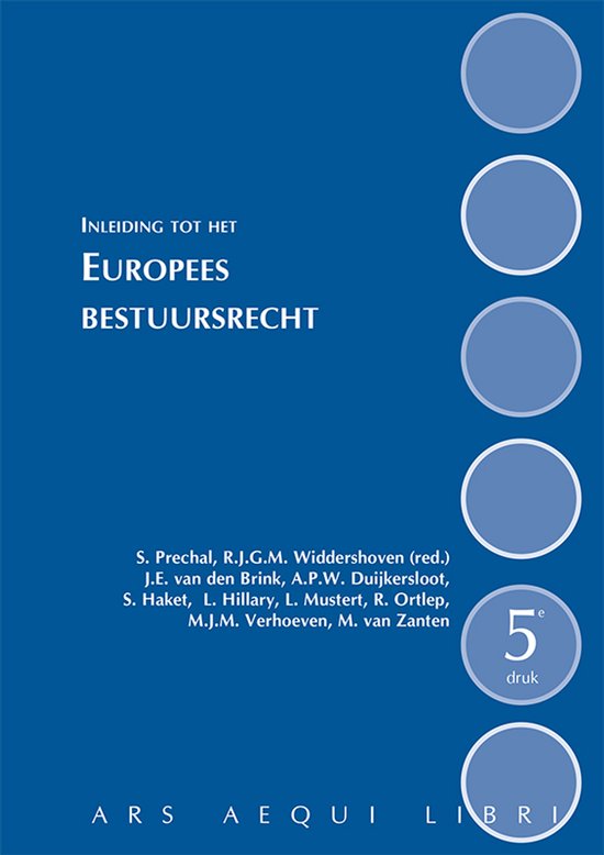 Ars Aequi Handboeken - Inleiding tot het Europees bestuursre ... - cover