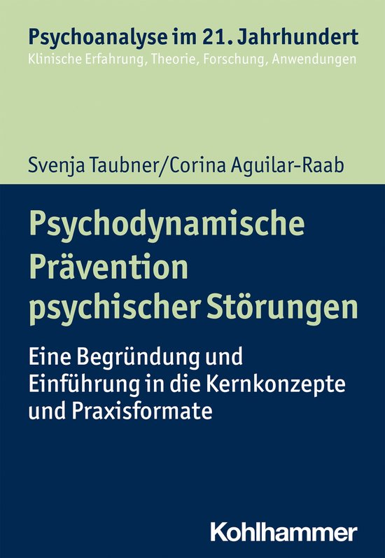 Psychodynamische Prävention psychischer Störungen - cover