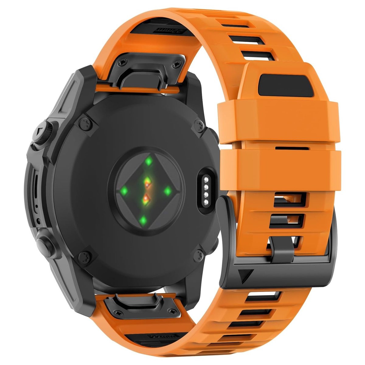 Zachte Siliconen Horlogeband - 22mm - Geschikt voor Smartwatches