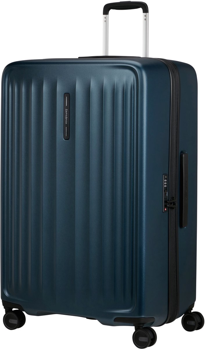 Samsonite Koffer - Fyrm spinner 77/28 uitbreidbaar - Steel blue - 3.9 kg - 123 l