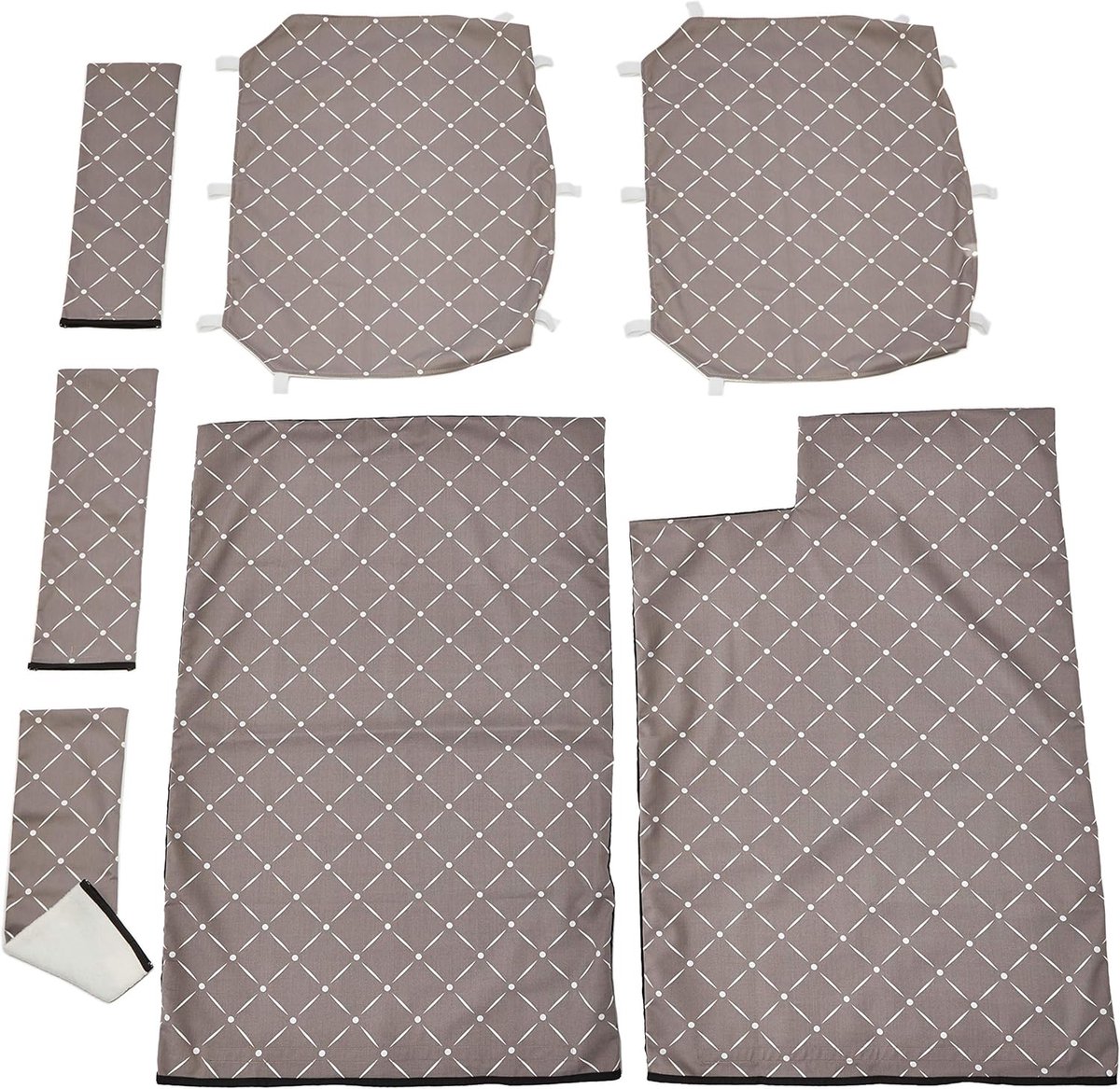 Accessoires Kit voor Huisknaagdieren - Designer Diamond Print - 2 stuks