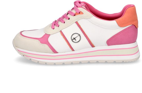 Tamaris Essentials Sneakers roze Synthetisch - Dames - Maat 36