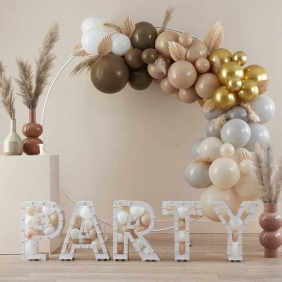Kit Arche de Ballons Nude & Goud