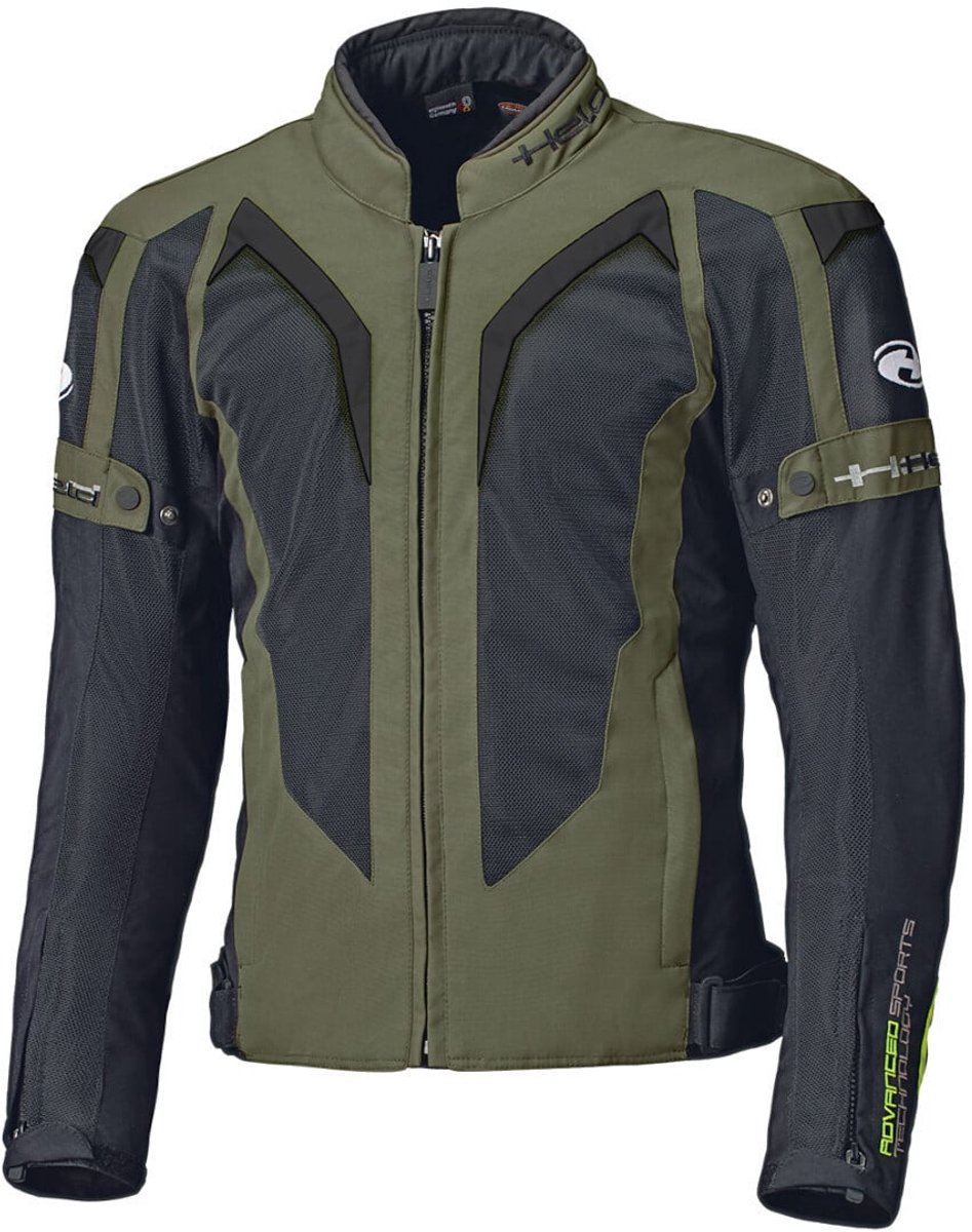 Held Sonic II Mesh Legergroen Textiele Motorjas - Jas