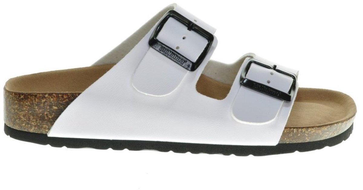 Witte Slippers Bionatura maat 35