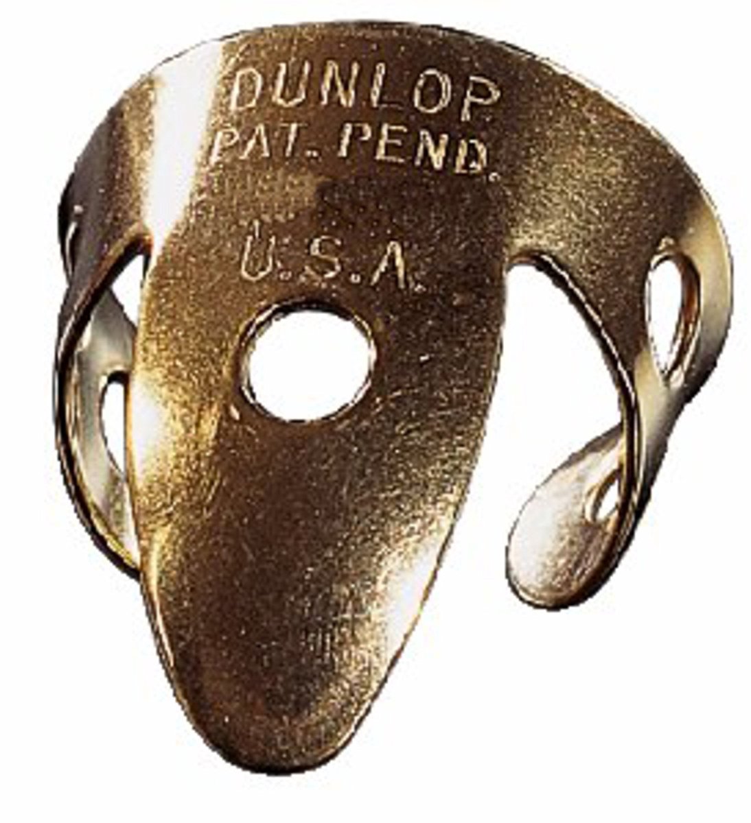 Dunlop Fingerpick Brass Tube 020" messing - Plectrum - 20 stuks