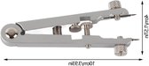 Spring Bar Pliers voor het Vervangen en Verwijderen van Horlogebandjes - Zilverkleurig, Watch Repair Tools