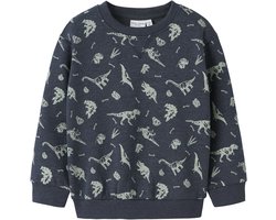 Name It mini jongens trui VIMO Navy Blazer Dino World Regular Fit