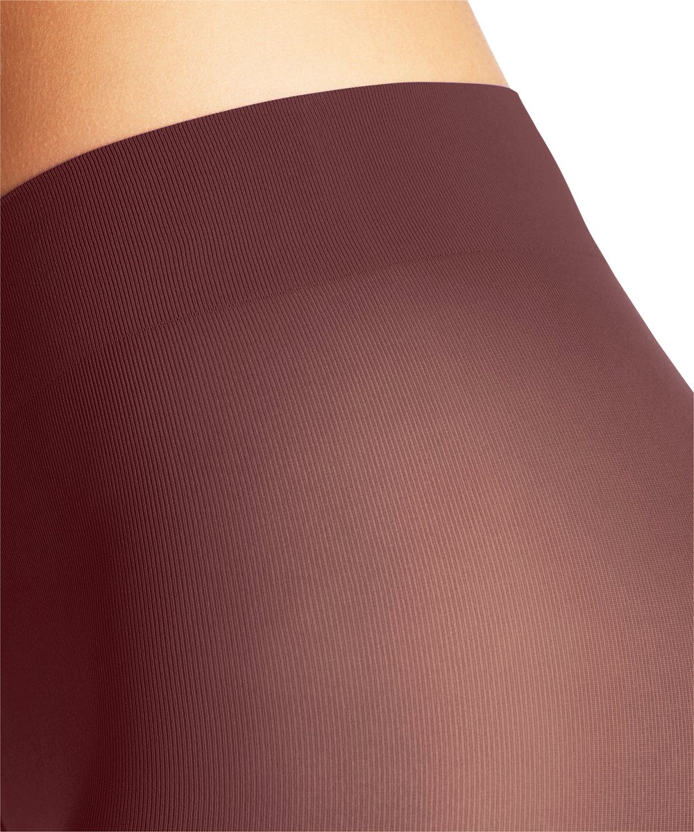 FALKE Pure Matt eenkleurig materiaal ondoorzichtig 50 DEN panty dames bruin - maat S-M