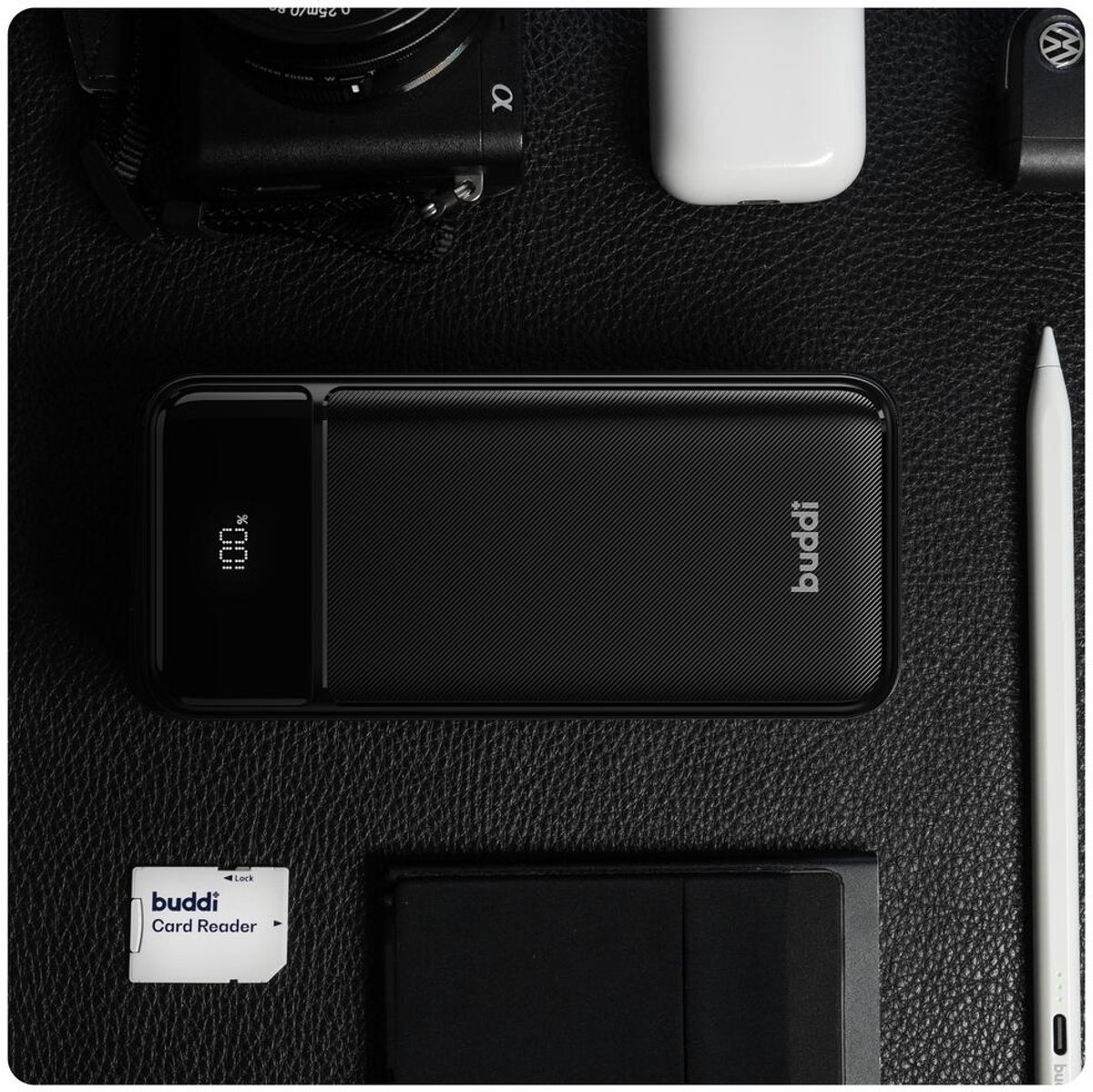 Duo Pack 10.000 mAh Powerbank Buddi Boost - Reisformaat - afbeelding 2