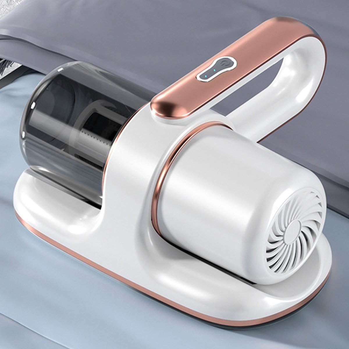 CHIWIN Bank en Matras Reiniger - Huisstofmijt Stofzuiger - Meubelreiniger - met UV-C Lamp voor 95% Mijtverwijdering - 10000Pa Zuigkracht + Breed Inlaatmondstuk - Draadloos & Lichtgewicht - 250ml Stofbak - voor Matrassen, Banken, Tapijten