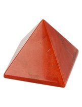Ruben Robijn Jaspis rood piramide 30 mm edelsteen