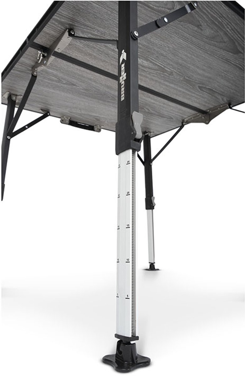 Brunner Elùtop Compack Square - Campingtafel 80 x 80 x 43/70 cm