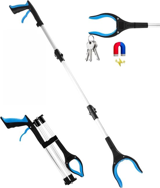 Ducomi Telescopische tang, inklapbaar en uittrekbaar, 81 cm Ducomi Telescopische tang, inklapbaar en uittrekbaar, 81 cm