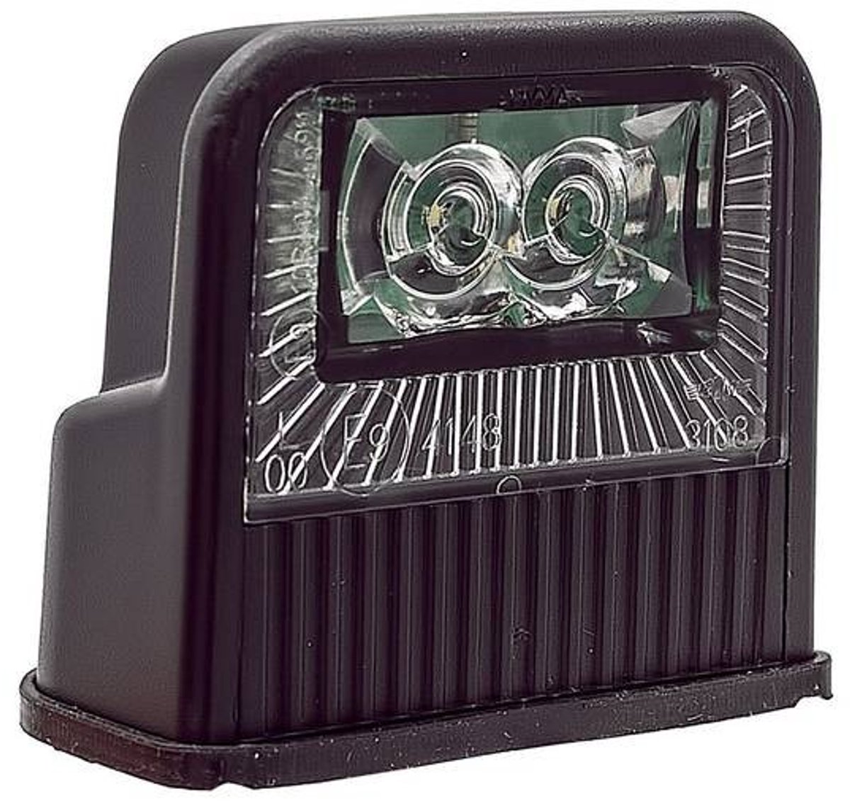 Achterlicht - SIM - 3108 - 2.4 - 6.1cm - LED - Nummerplaat - 12V-24V - Set