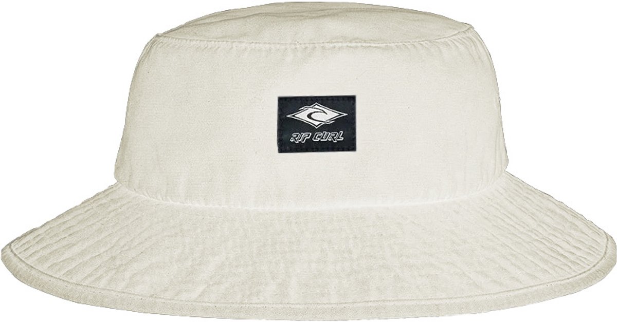 2025 Rip Curl Heren Klassieke Surf Mid Brim Hoed - Vintage Whit