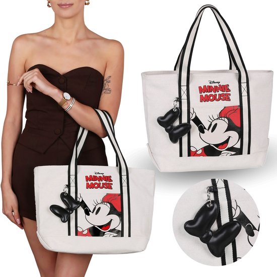 Flora & Co - Handtas - shopper - met extra lange riem - soft - camel - klein - niet