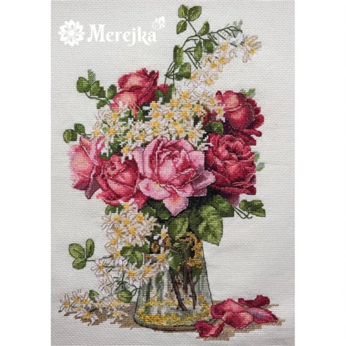 Borduurpakket Rozen