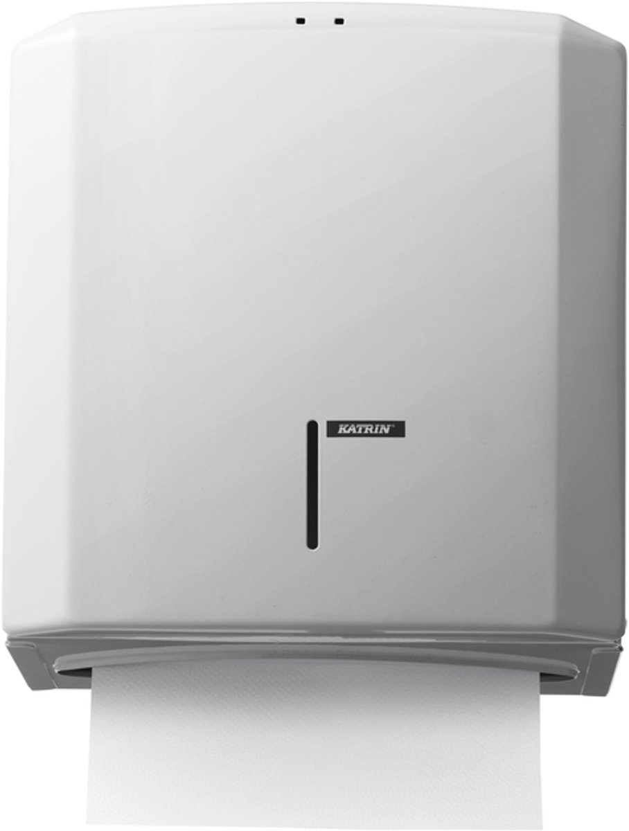 Handdoekdispenser katrin medium wit 988113
