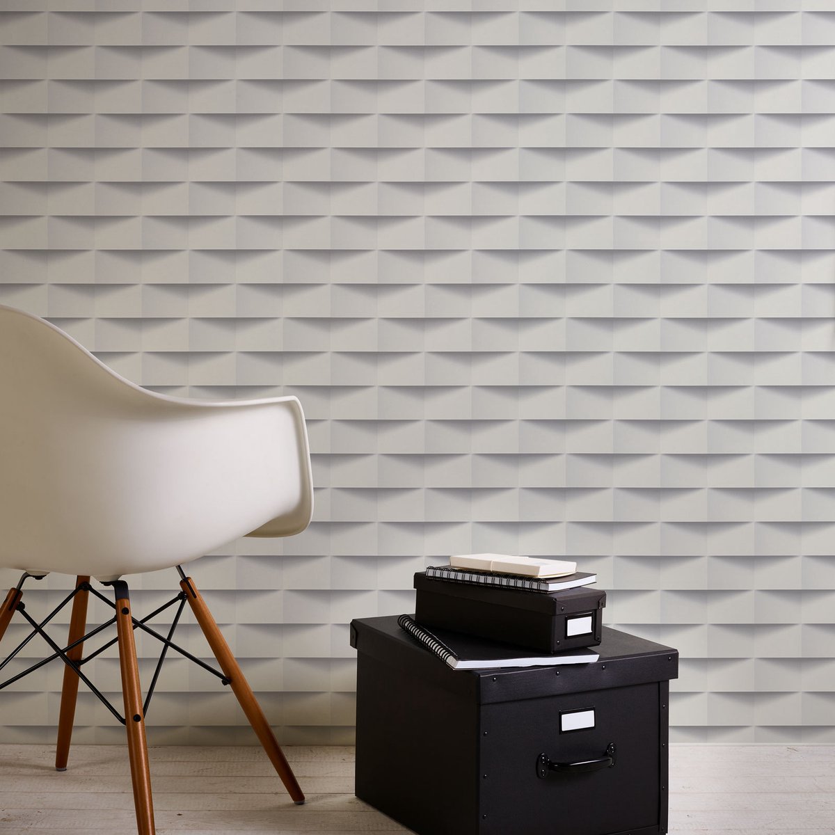 Modern Grafisch Behang 302481 | Wit Behang | Vliesbehang | Bijzonder geschikt voor de Keuken, Kantoor en Woonkamer | 30248-1 | Ontdek Nu Bij Bricoflor