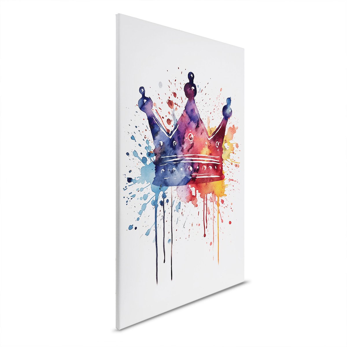 Canvas Colourful Crown | DD133276