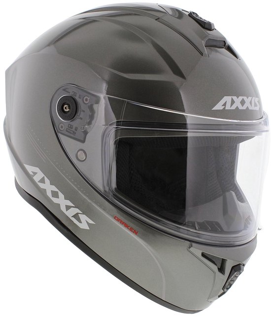Axxis Draken helm solid glans titanium S