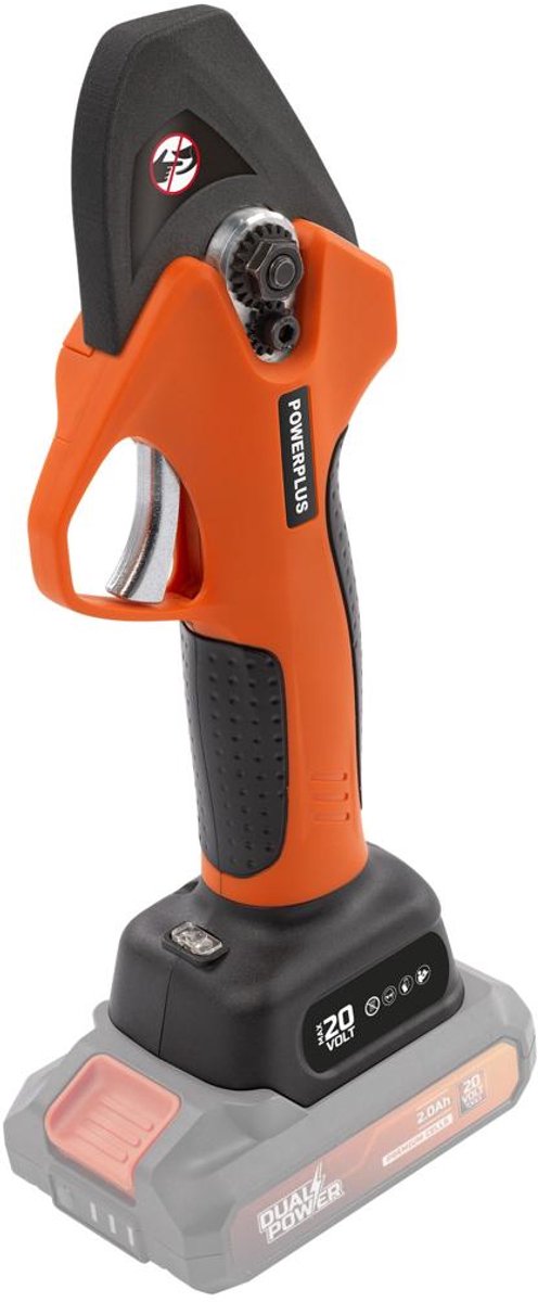 Powerplus Dual Power Accu Snoeischaar POWDPG80510 - 20V borstelloos - 30mm - excl. Batterij en lader van Powerplus — afbeelding 3