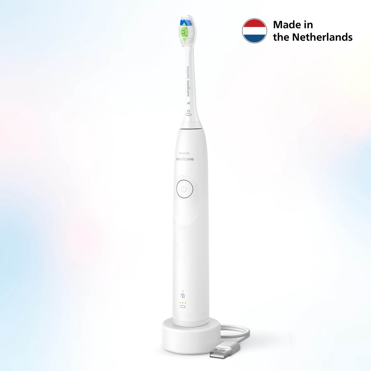 Afbeelding 2 van Philips Sonicare 5300 Series - Elektrische Tandenborstel - Wit - Wittere tanden - HX7108/01