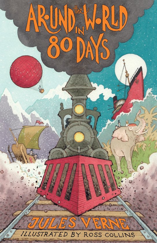 Alma Junior Classics- Around the World in Eighty Days
