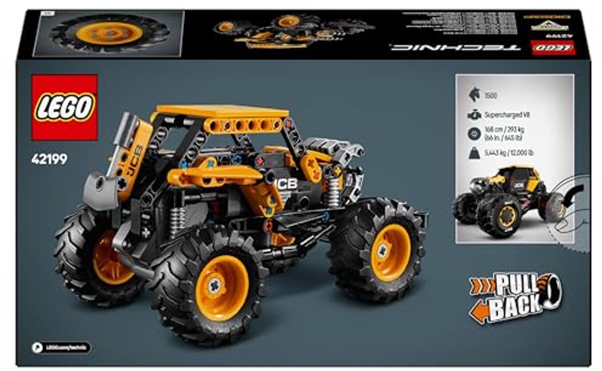 LEGO Technic Monster Jam™ DIGatron™ pull-back truck - 42199 — afbeelding 18