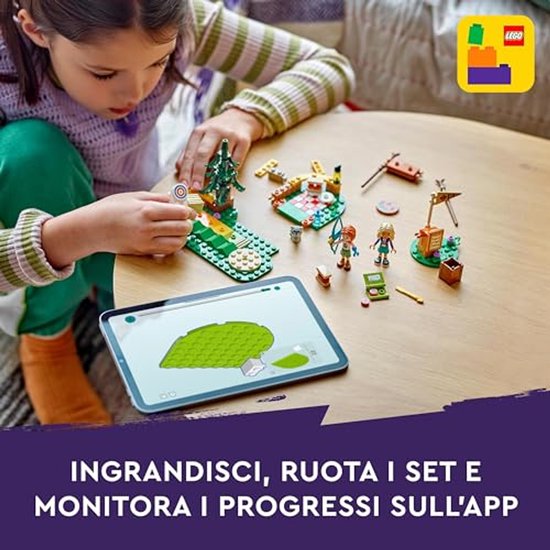 Terrain de tir à l'arc du camp d'aventure LEGO Friends 42622
