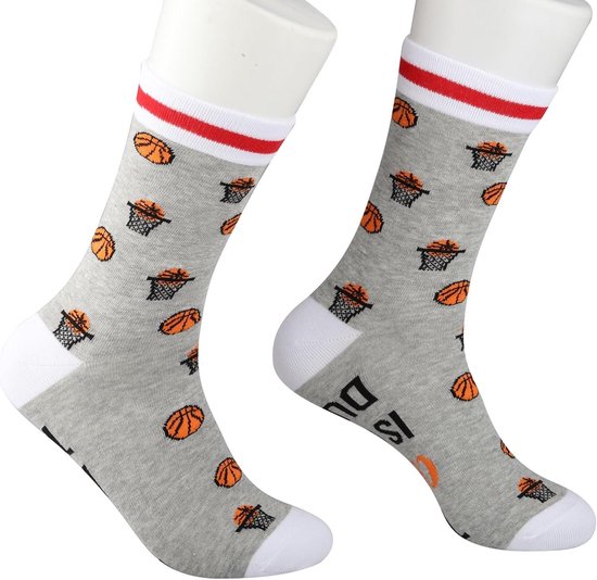 Allecto Plus - Basketball Coach Gifts - Off Duty Basketball Socks - Appreciation Gifts - Maat X-Large van Allecto Plus — afbeelding 4