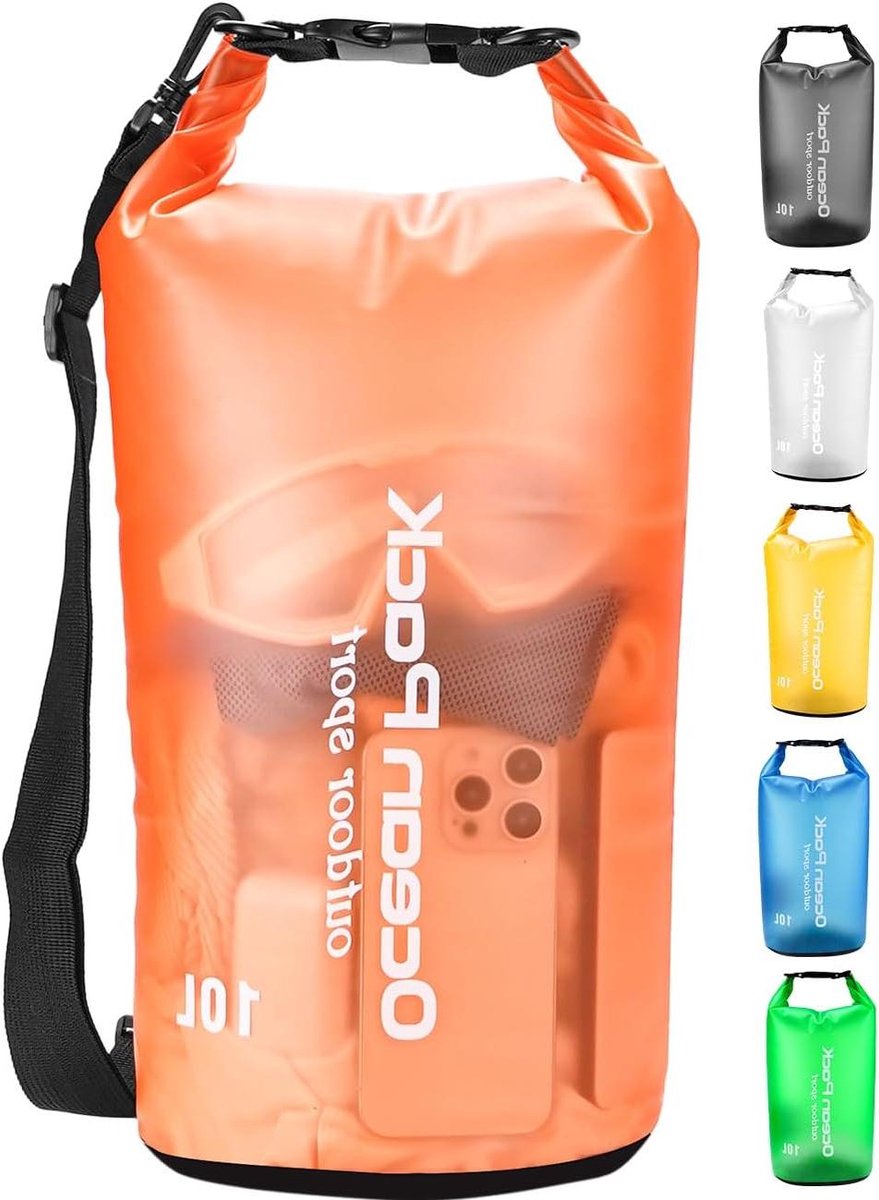 Oranje 10L Dry Bag - Outdoor Waterdicht