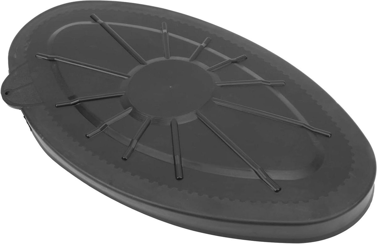 Allecto Plus - Waterdichte Ronde Inspectieplaat voor Boot Kayak Canoe - Plastic - Dekluikhoes