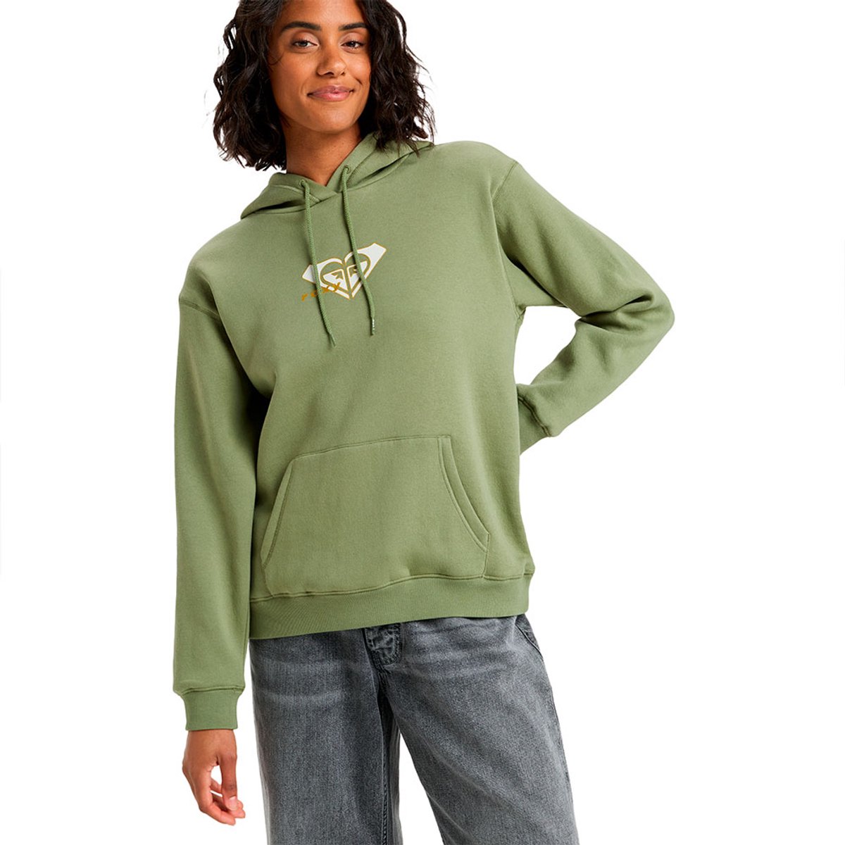Roxy Vl Surf Stoked Hoodie L Vrouw Groen