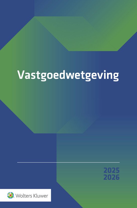 Vastgoedwetgeving 2025-2026 - cover