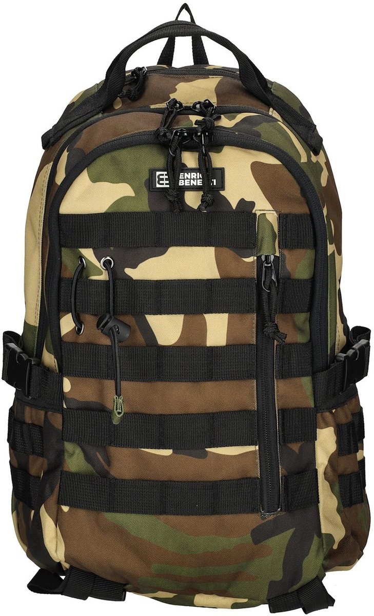 Enrico Benetti Arizona Laptop Backpack 15 camouflage