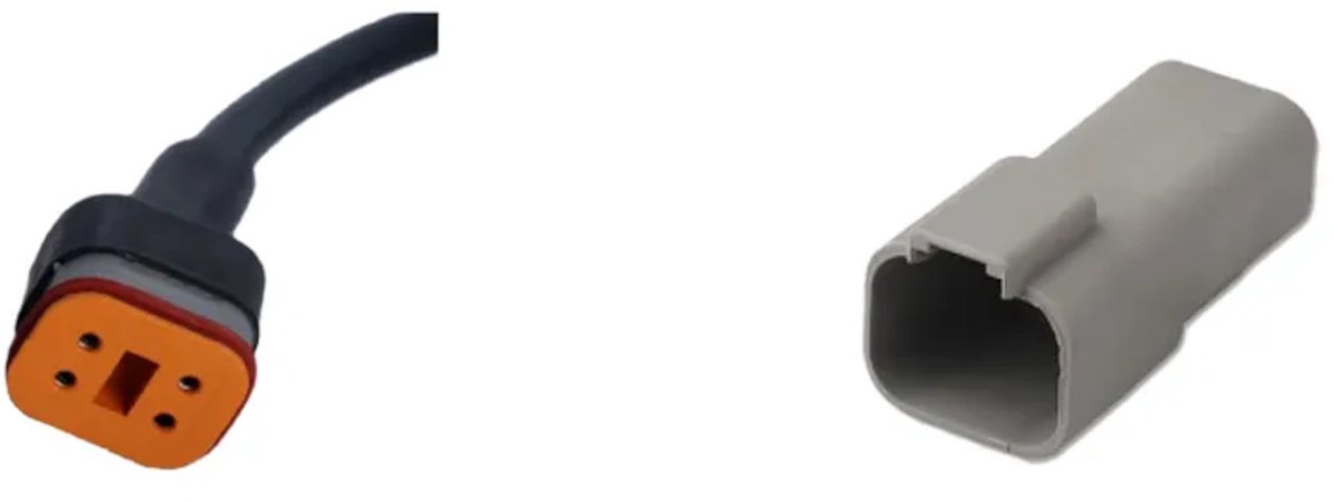 CHIGEE MFP0054 4 pin OBD Adapterkabel voor Harley Davidson - Maat -