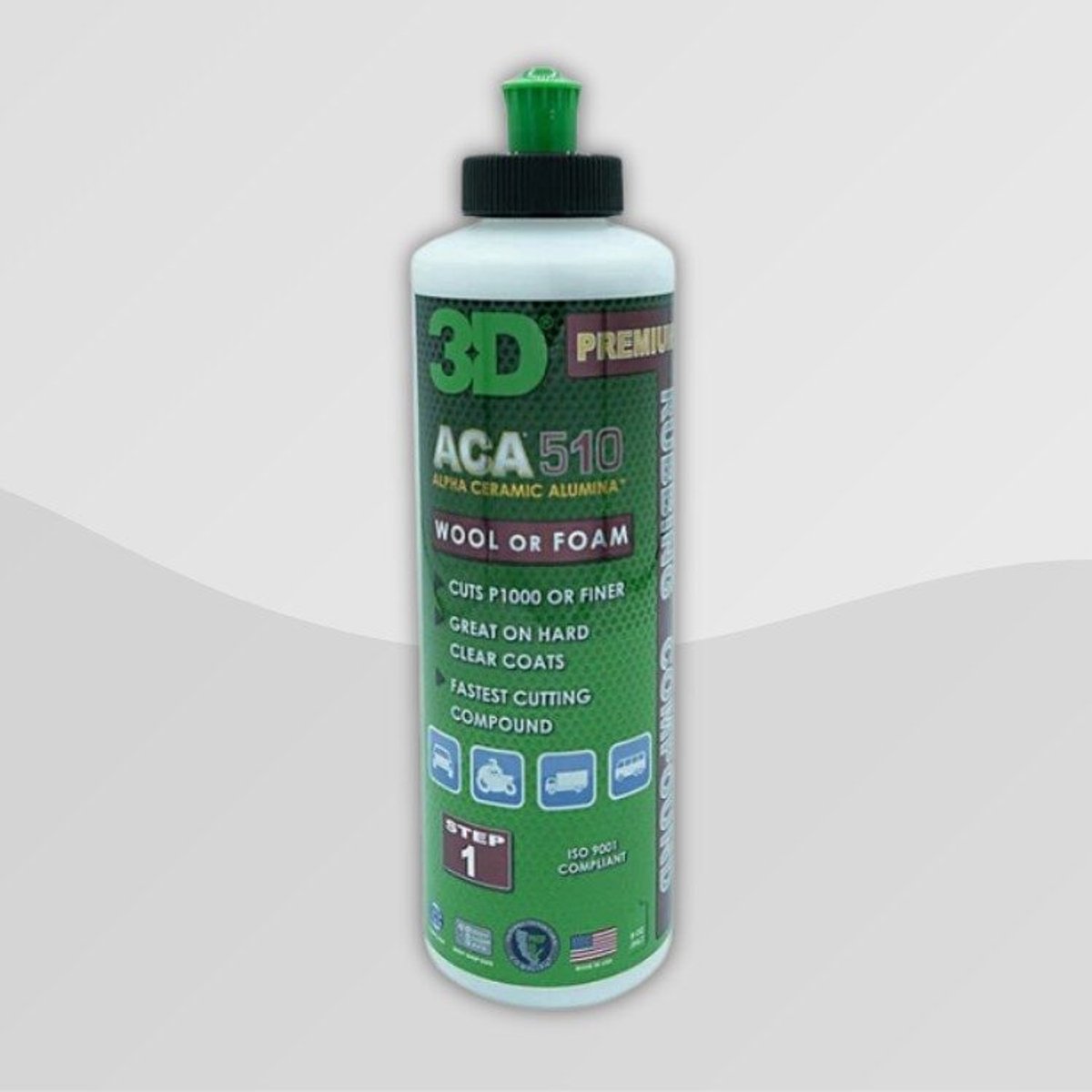 3D ACA 510 Premium Rubbing Compound 236ML
