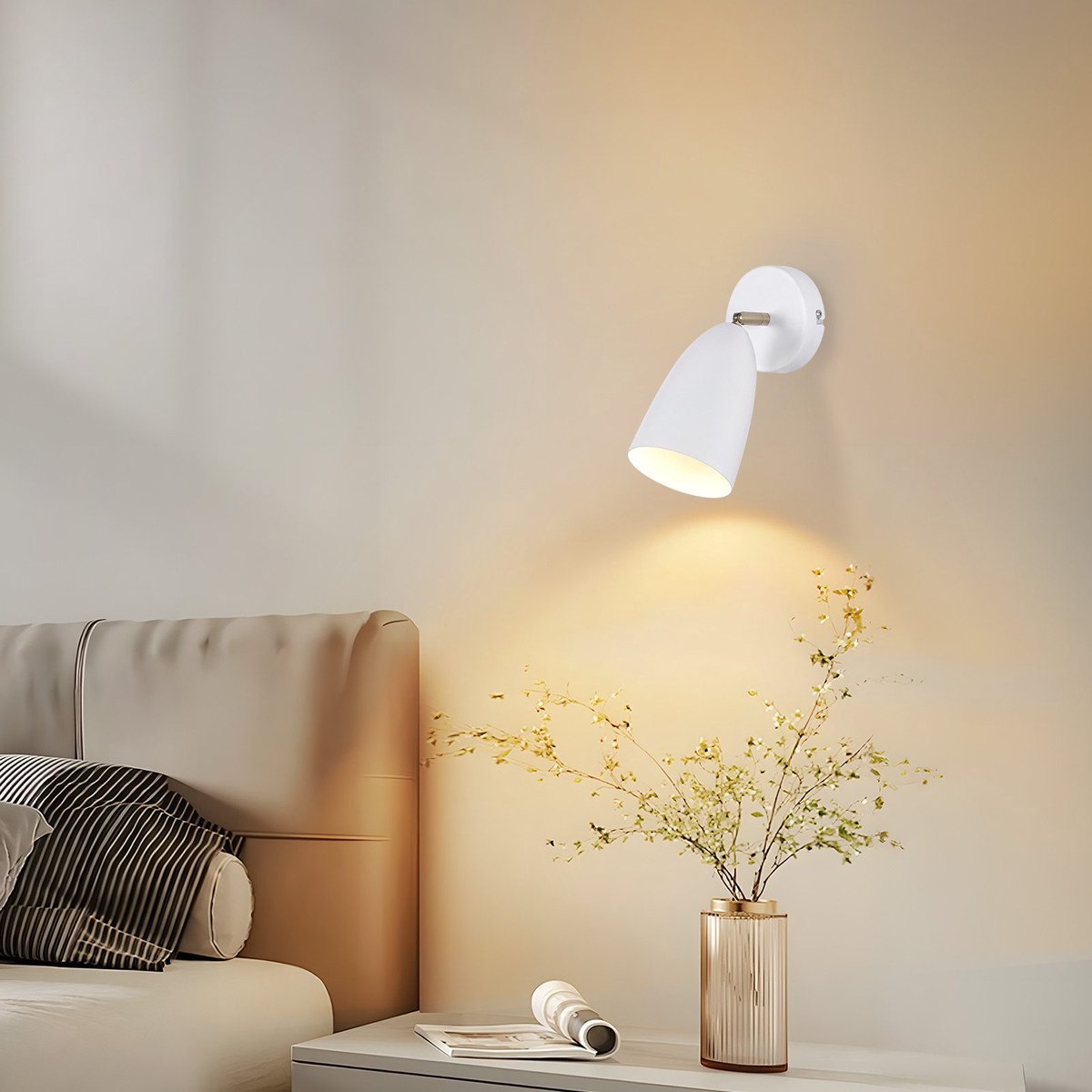 Relaxdays Wandlamp Binnen - Muurlamp Fakkel - Wandverlichting Hal Wandspot Berkenhout Relaxdays Wandlamp Binnen - Muurlamp Fakkel - Wandverlichting Hal Wandspot Berkenhout