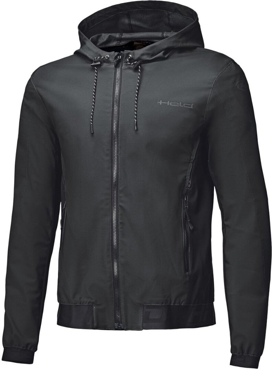 Held Dragger Adventure Zwart Textiele Motorjas - Jas