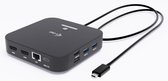 Station d'accueil i-tec USB-C Dual HDMI avec Power 100 W et chargeur Universal 100 W