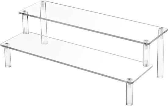 Display Standaard JGS Premium - Acryl Displaystandaard met 3 Niveaus voor Transparante ...